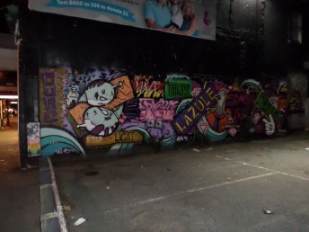 Parking lot somewhere near Cuba Street